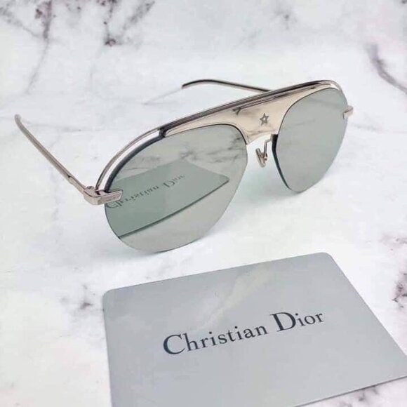 DIOR Grey Aviator Ladies Sunglasses DIO(R)EVOLUTI2 01 - Picture 1 of 5